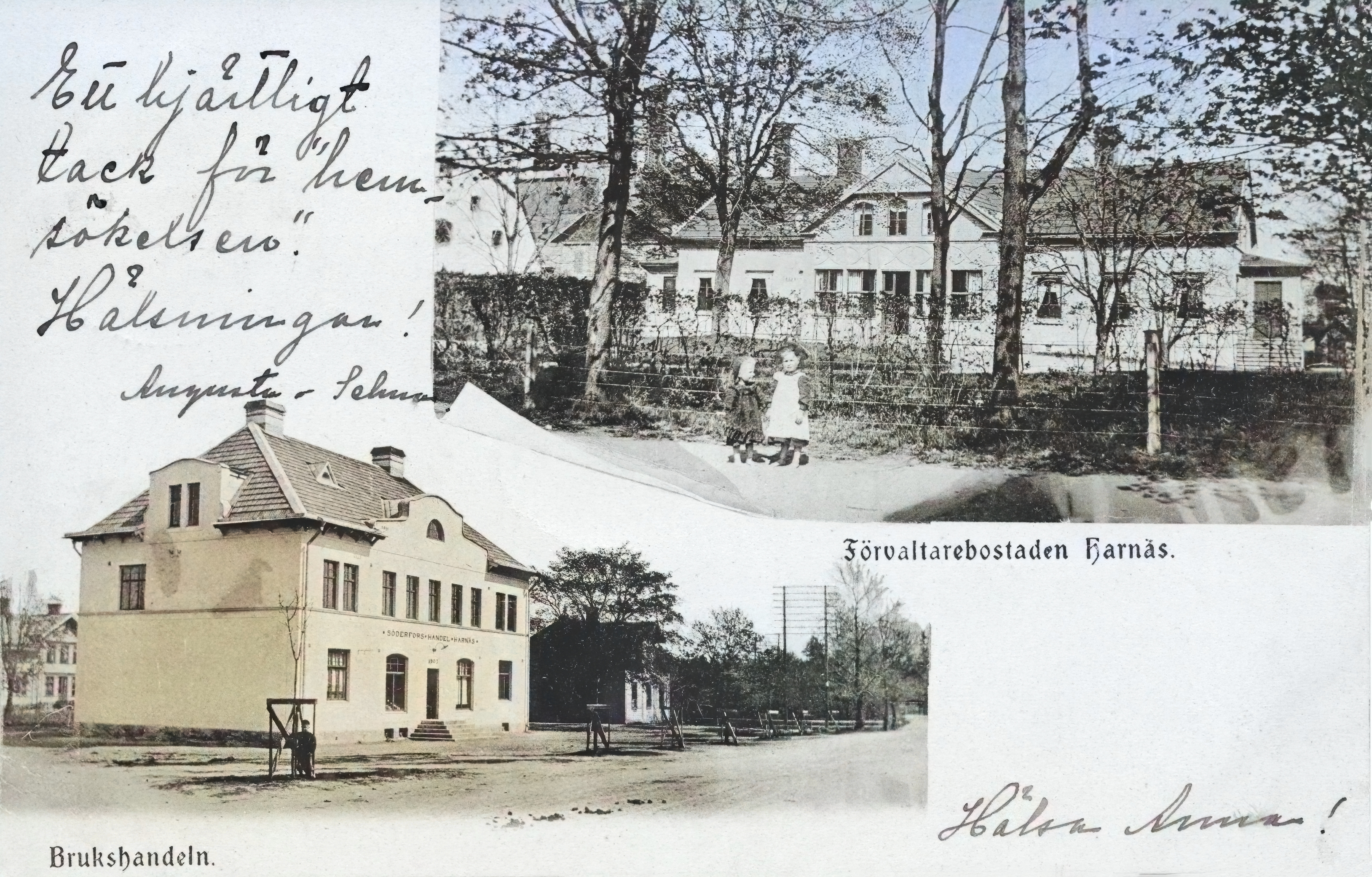 Förvaltarebostaden samt brukshandeln